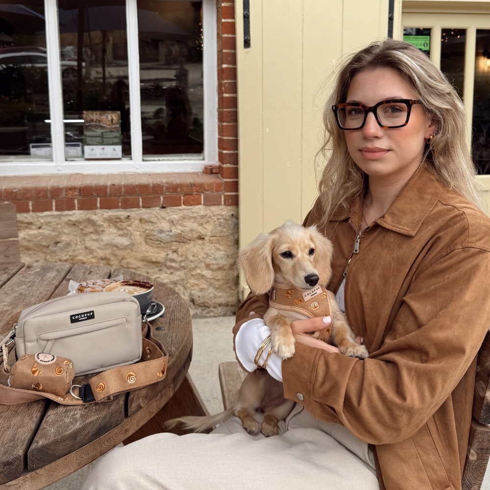 Dog Walking Caramel Latte Bag Bundle - Pawtisserie