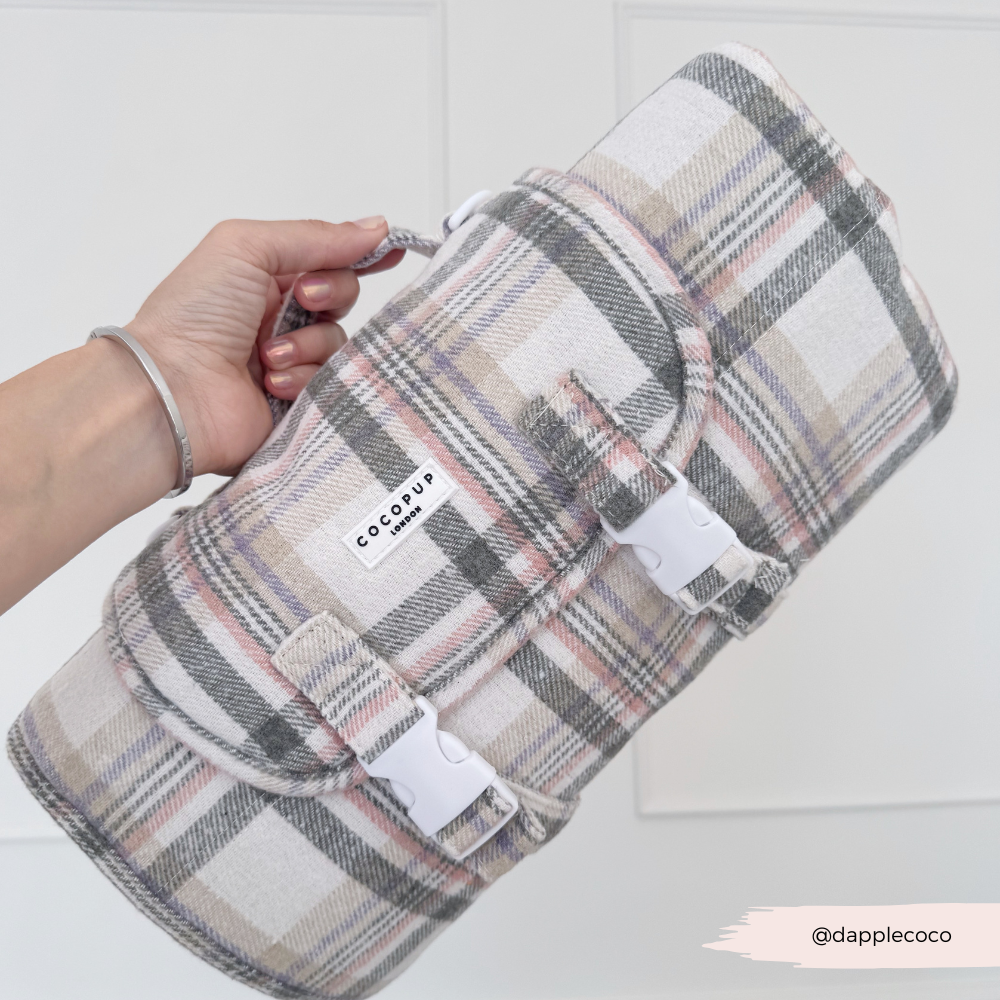 Travel Mat - Oxford Plaid