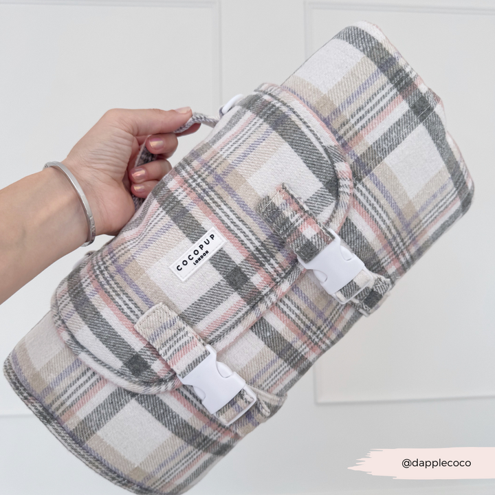 Travel Mat - Oxford Plaid