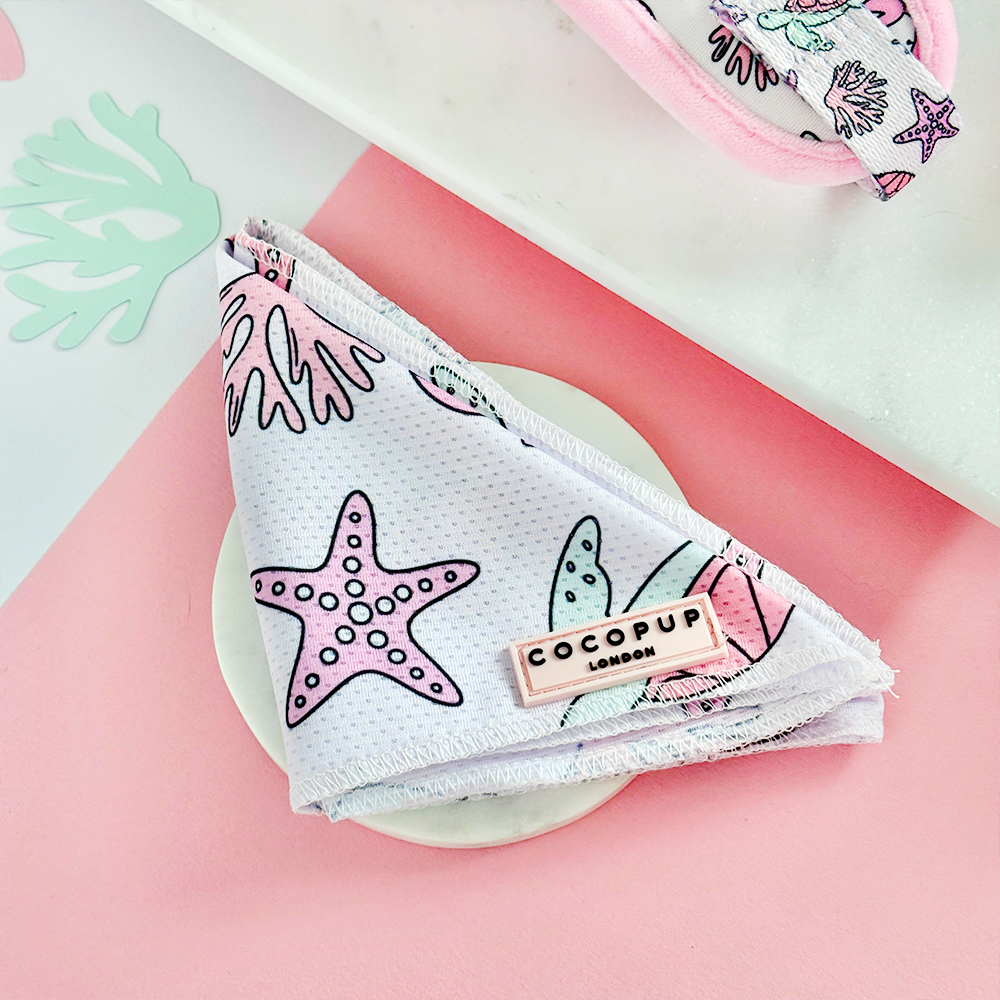 Pawcific Pink Reef Bandana