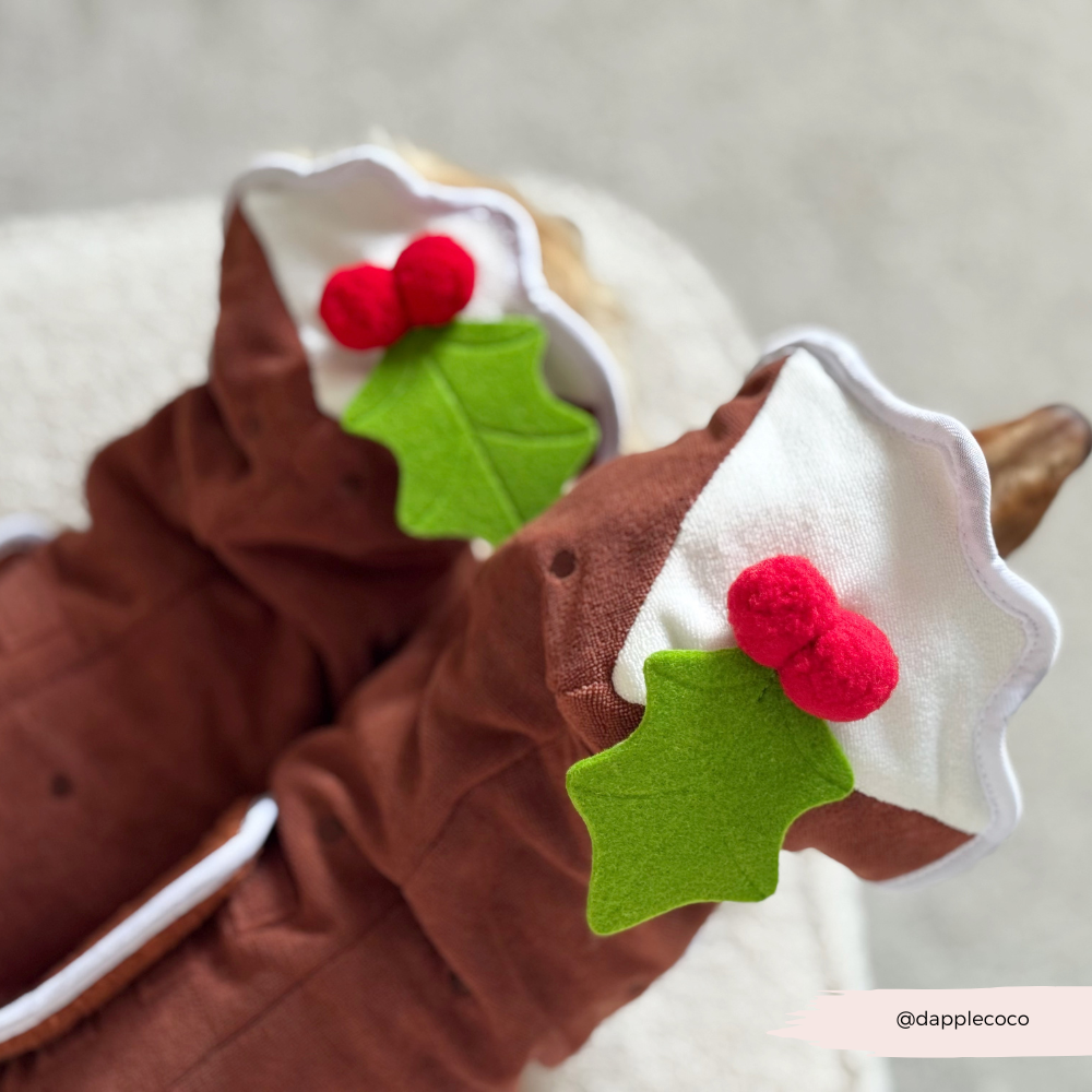 Christmas Pudding Drying Robe