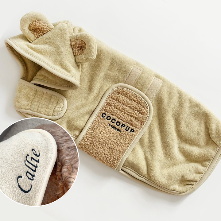 PERSONALISED Teddy Drying Robe