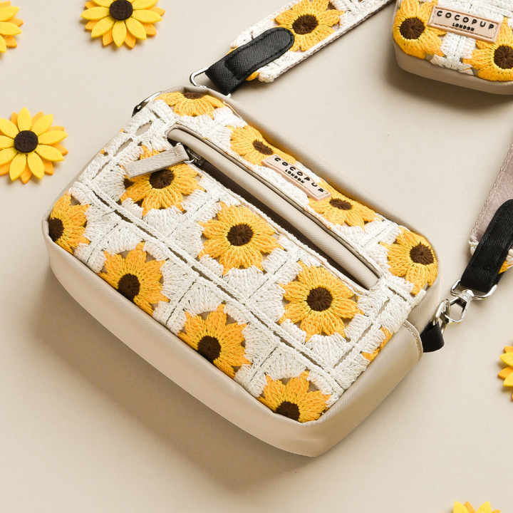 Dog Walking Bag - Sunflower Patch