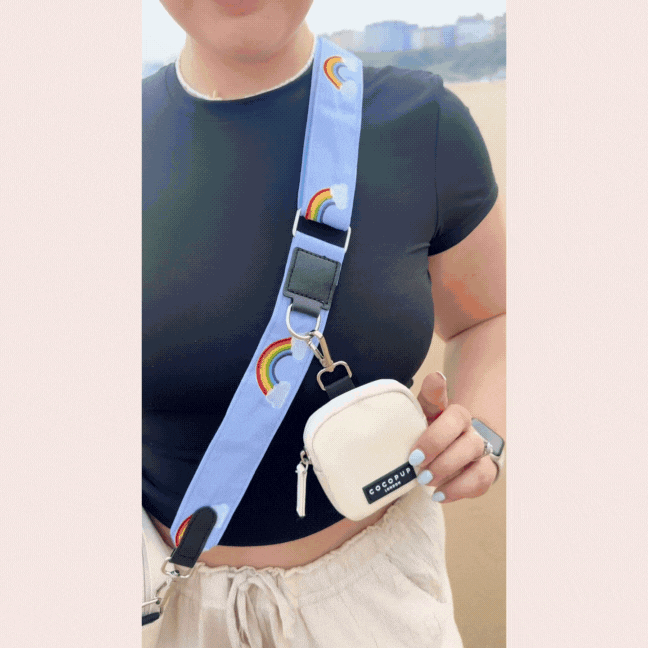 Luxe Bag Strap - Over The Rainbow