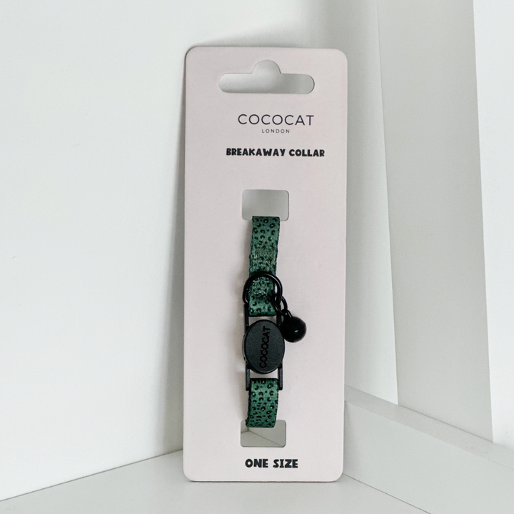 Cat Collar - Khaki Leopard