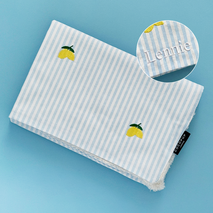 PERSONALISED Blanket - Living La Vida Lemon