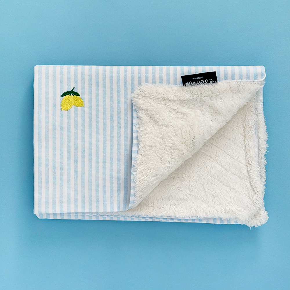 Travel Mat & Blanket Set - Living La Vida Lemon