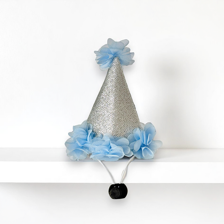 Dog Party Hat - Blue
