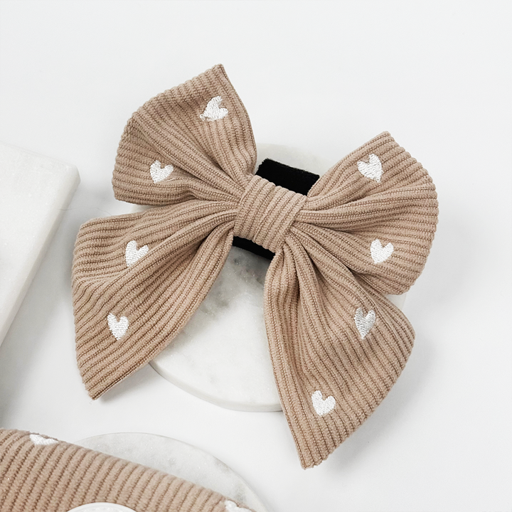 Chai Hearts Sailor Bow Tie