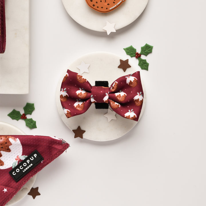 Woofmas Pudding Bow Tie