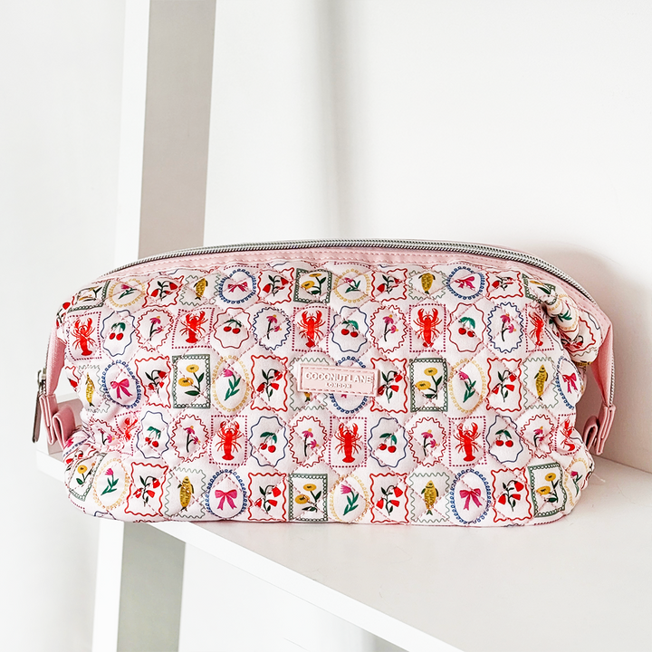 Dolce Vita Expandable Makeup Bag - By Coconut Lane