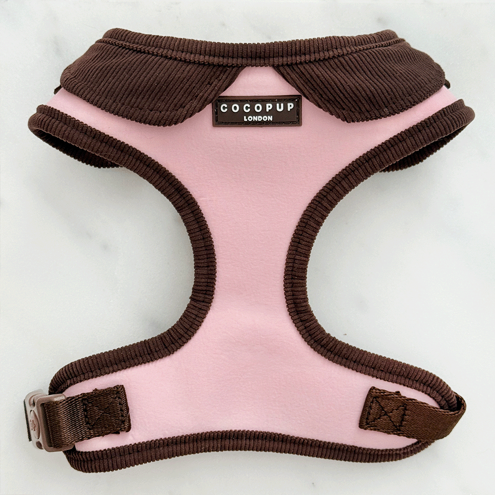 Farmhouse Adjustable Neck HARNESS - Dusty Pink