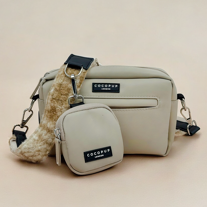 Dog Walking Bag Bundle - Highland Fleece Oatmeal