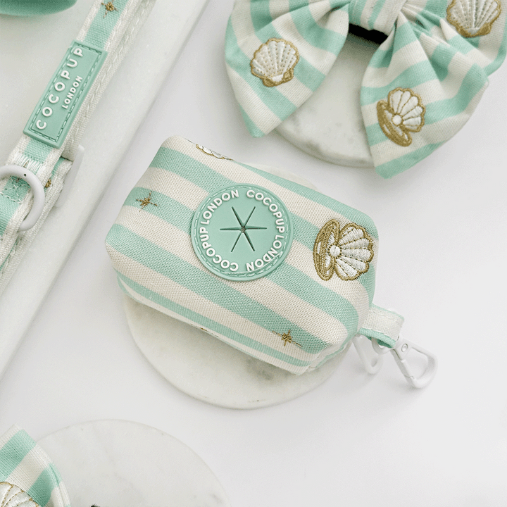 Mermaid Pearl Pup Poop Bag Holder