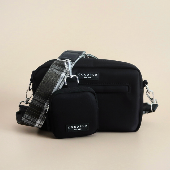 Dog Walking Bag Bundle - Olive Check