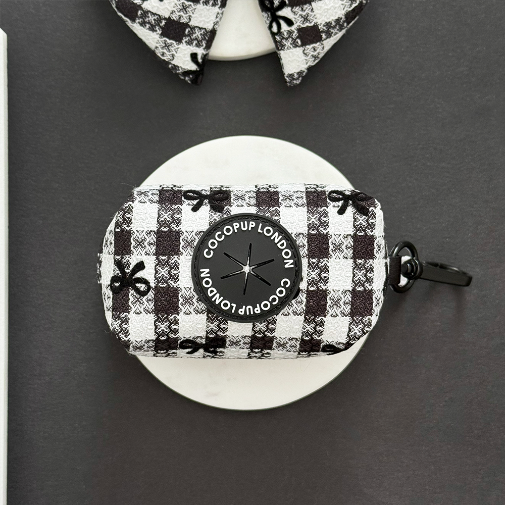 Pup in Paris Poop Bag Holder