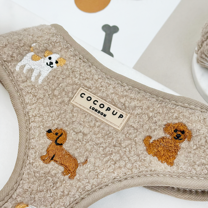 Ralph & Friends Mocha Teddy Adjustable Neck HARNESS