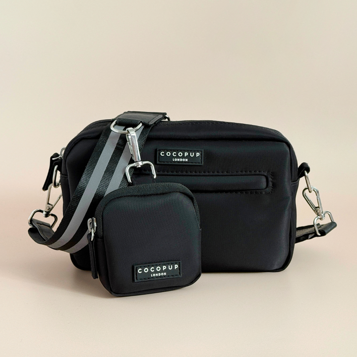 Dog Walking Black Bag Bundle - Reflective Black