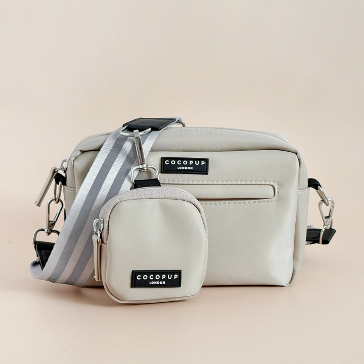 Dog Walking Caramel Latte Bag Bundle - Reflective Nude