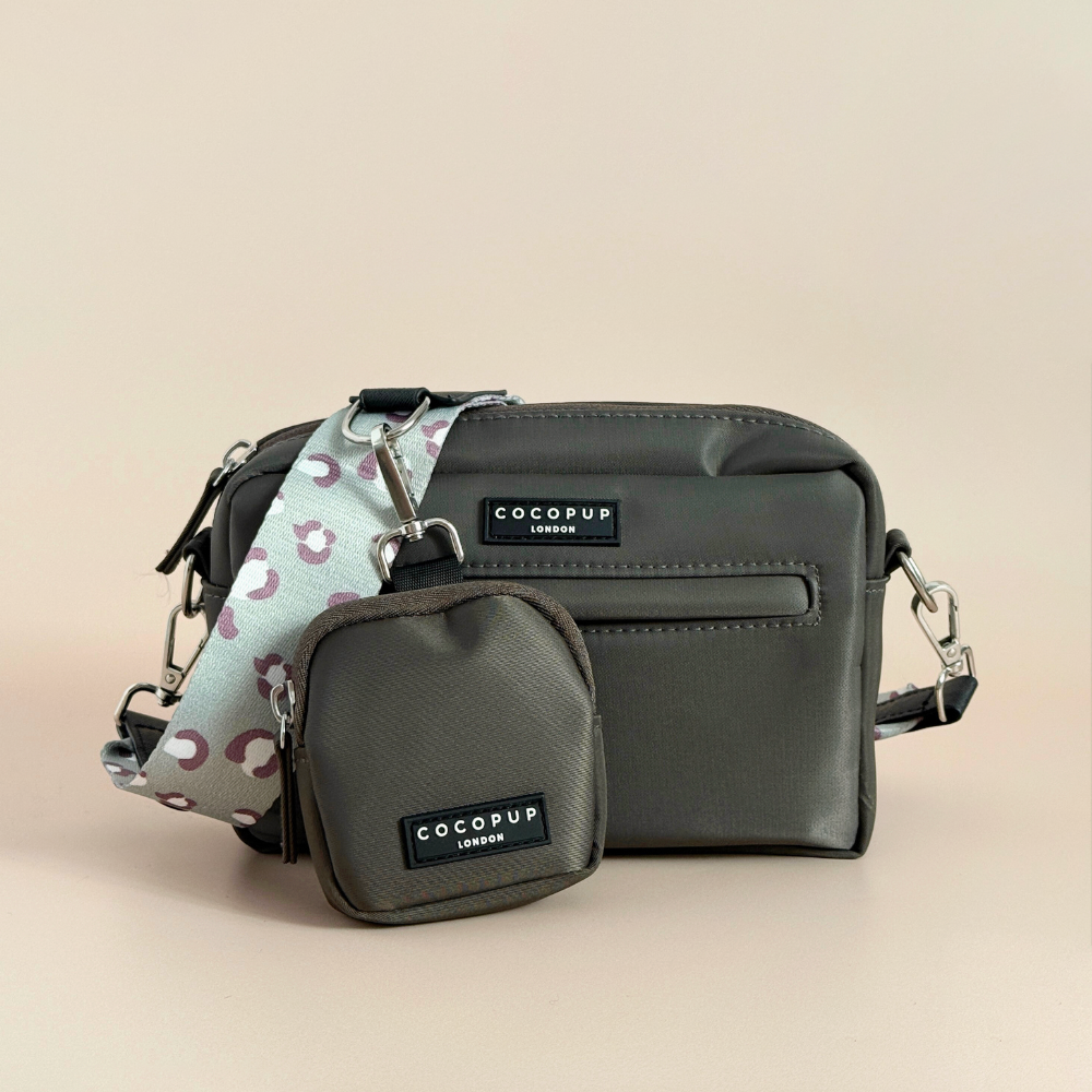 Dog Walking Bag Bundle - Sage Leopard