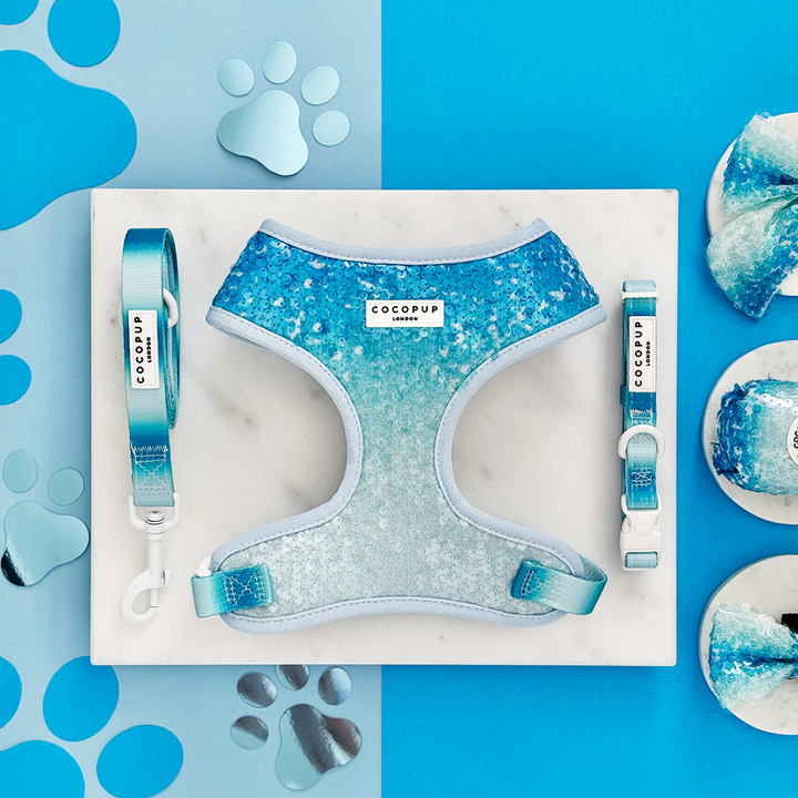 Seaside Shimmer Adjustable Neck HARNESS