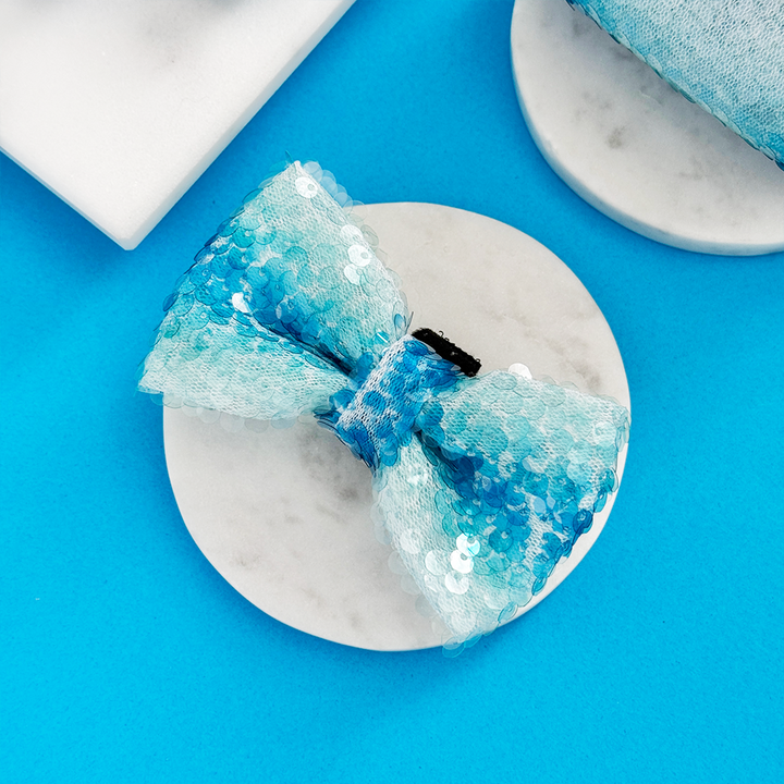 Seaside Shimmer Bow Tie