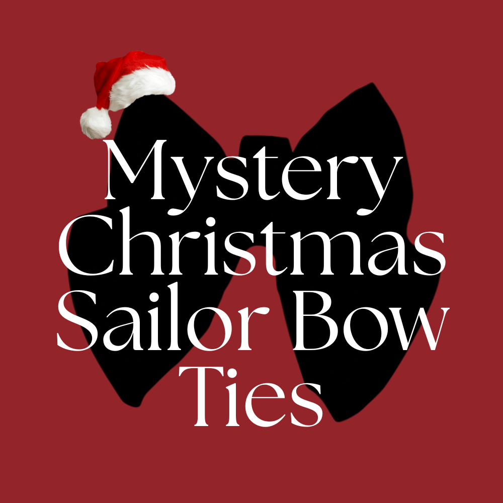 Christmas Mystery Sailor Bow Tie