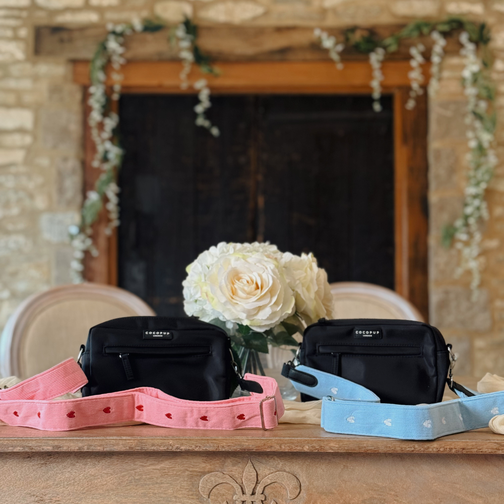 Bag Strap - Pink Heartstrings Cord