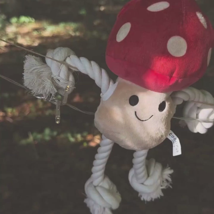 Tallulah Toadstool Dog Toy